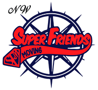 Super Friends Moving logo
